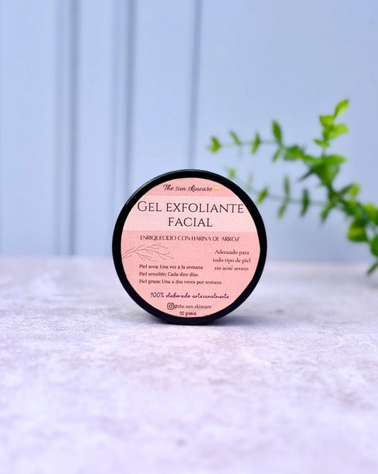 Gel exfoliante facial