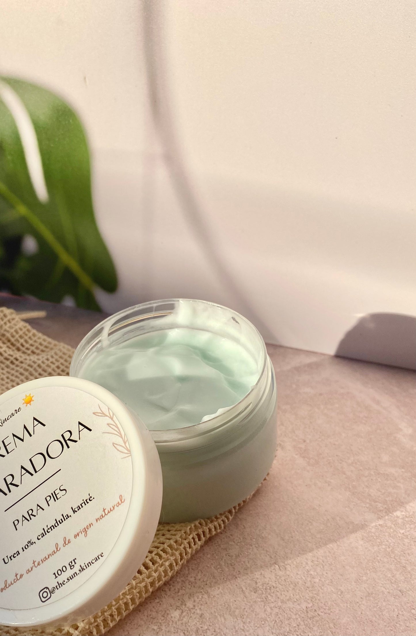 Crema hidratante para pies