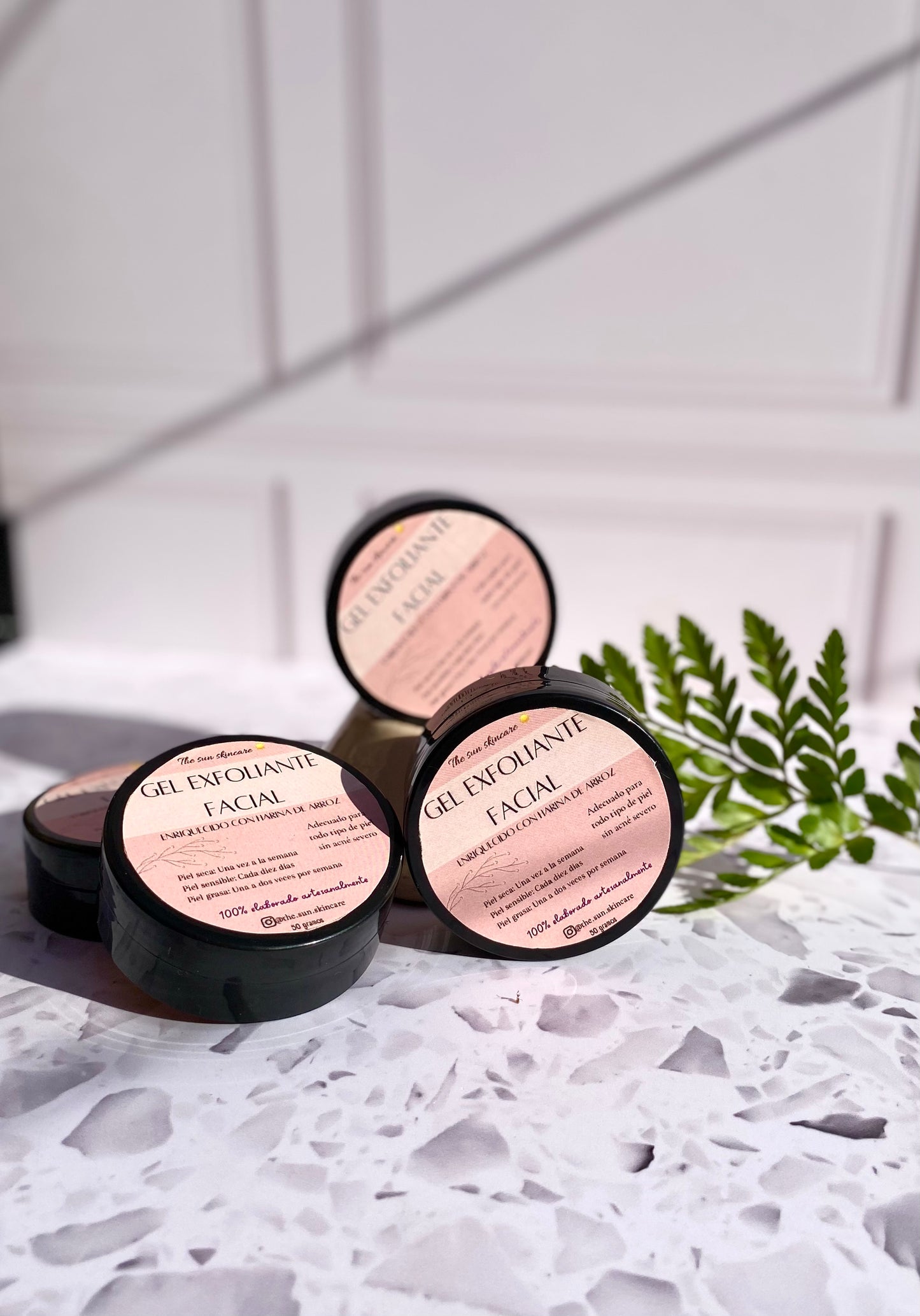 Gel exfoliante facial