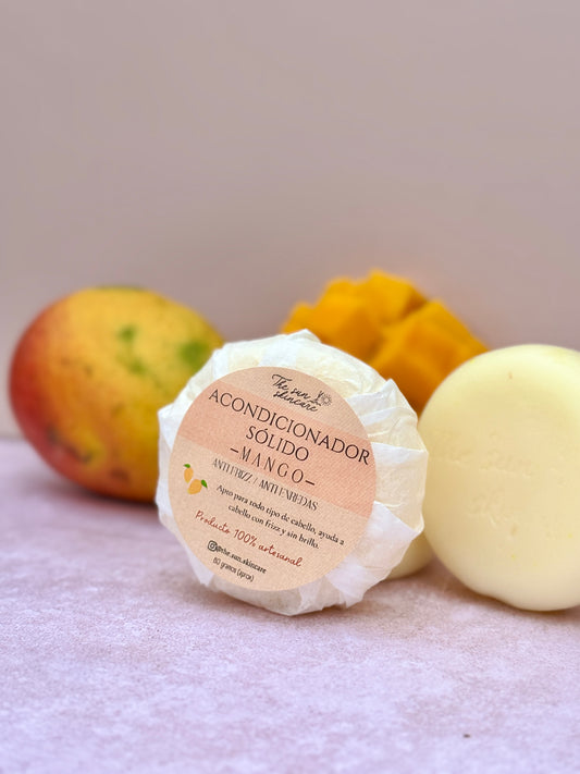 Acondicionador sólido de mango – nutrición y desenredo