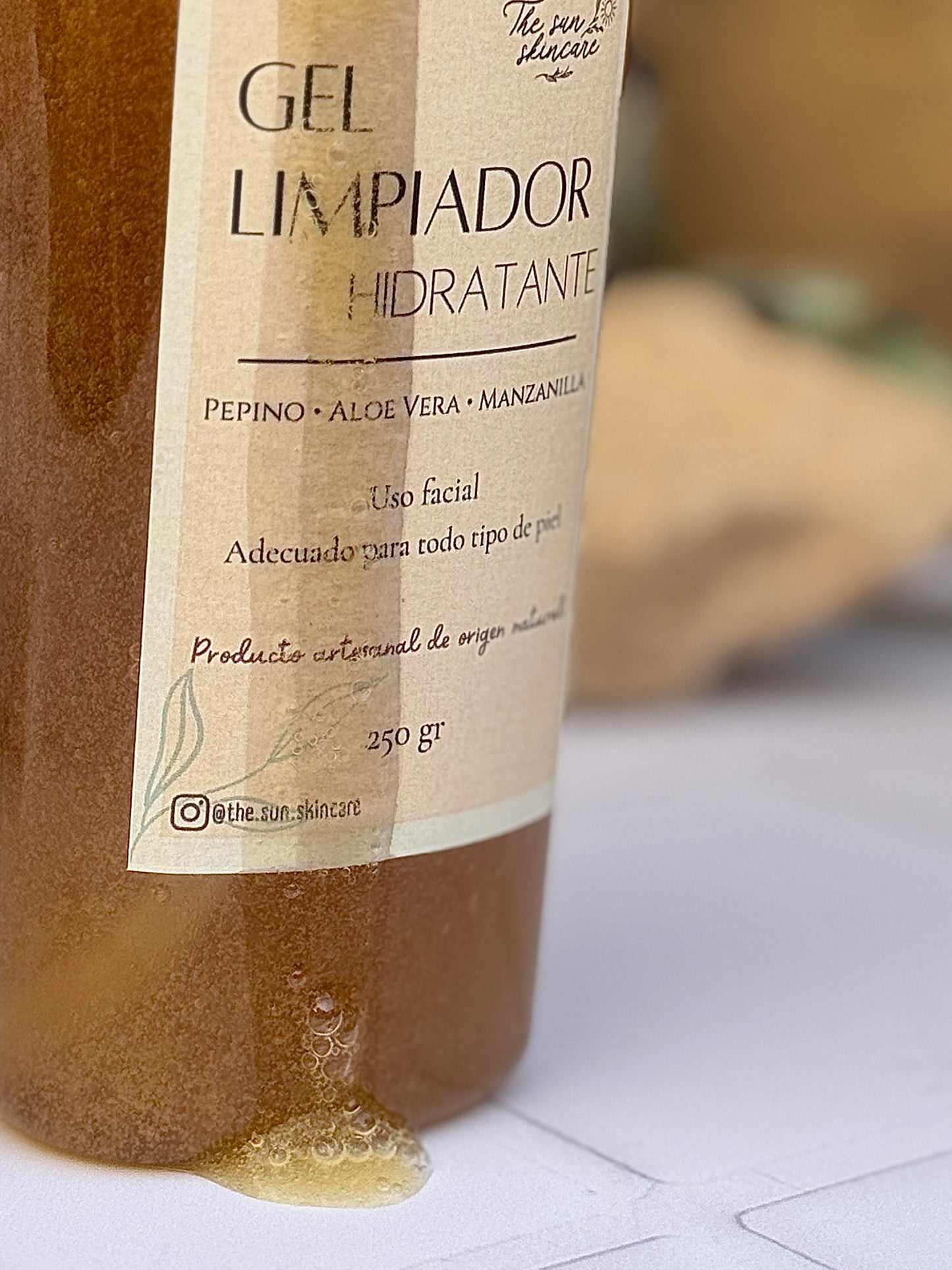 Gel limpiador facial – limpieza equilibrada e hidratación