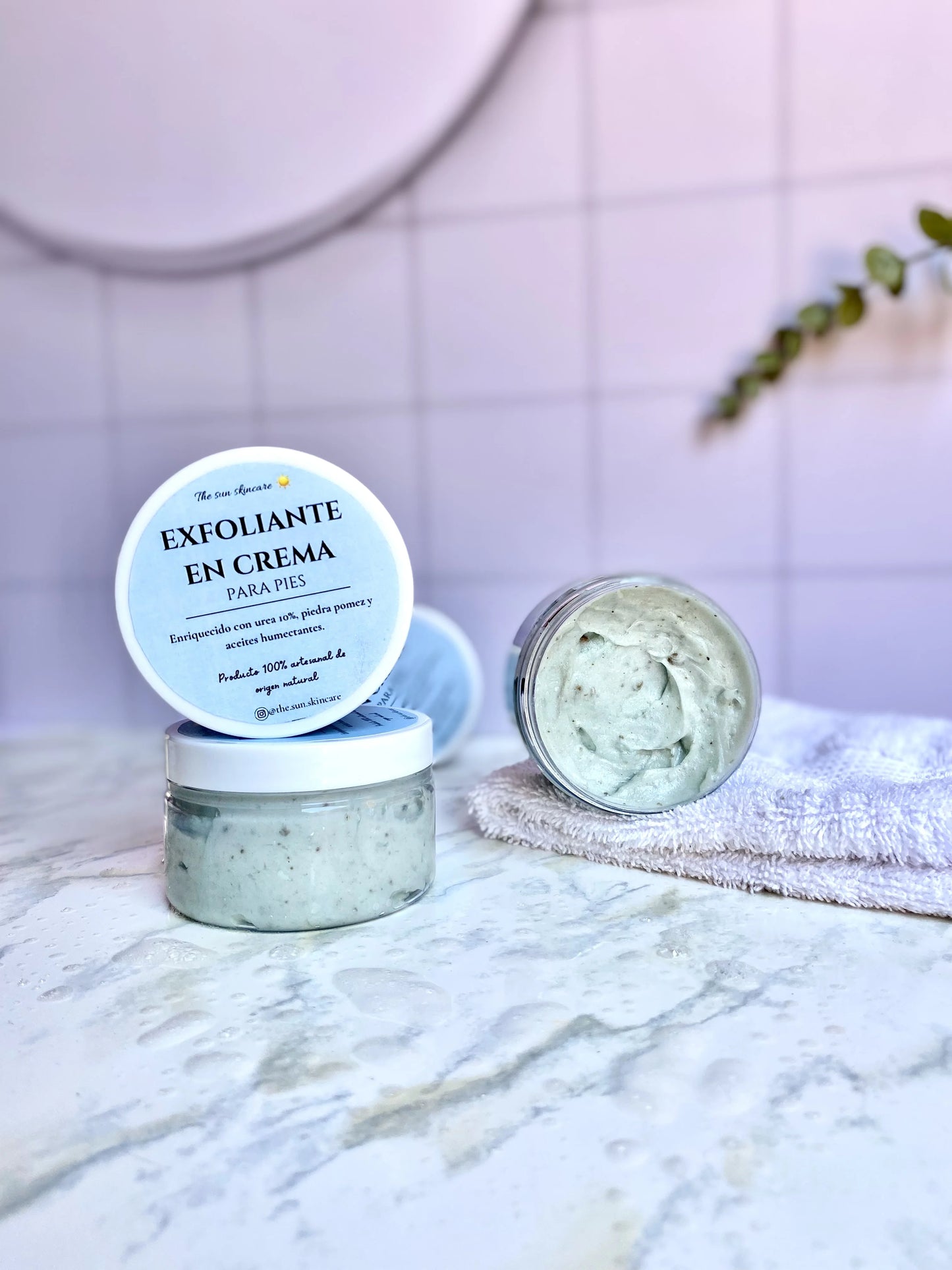 Crema exfoliante para pies – elimina durezas